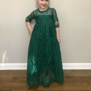 Stunning vintage inspired lace dress by Trish Scully